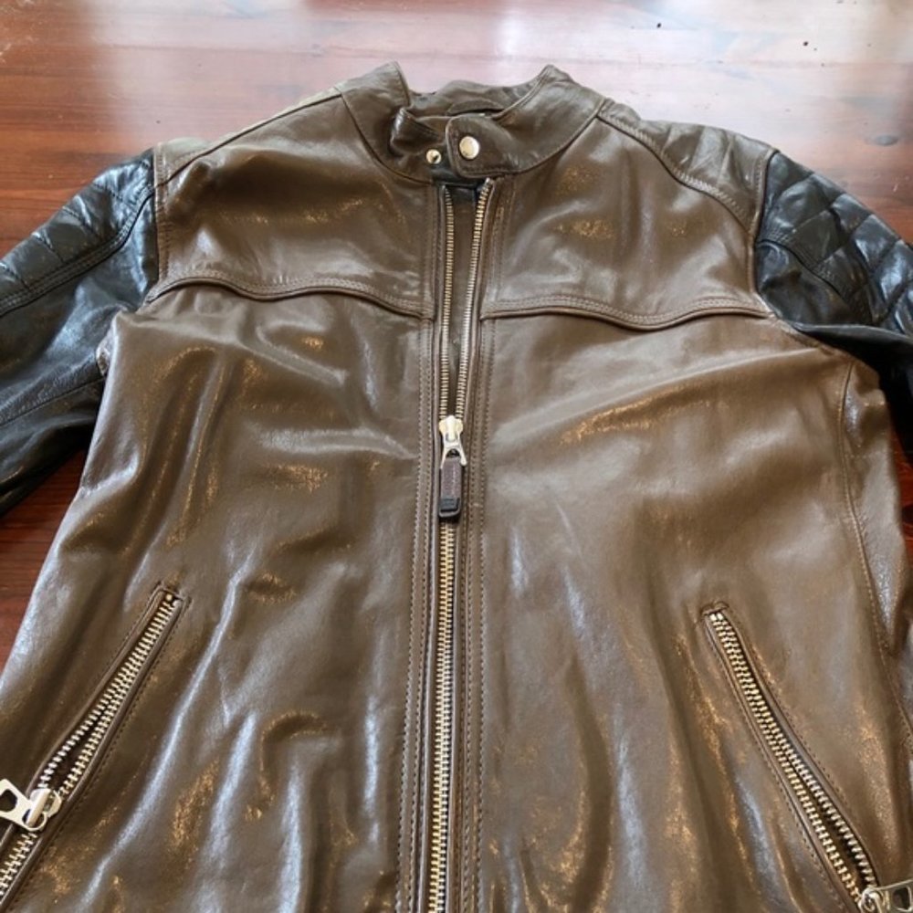 Men’s Stylish Rudsak Leather Jacket - Picture 2 of 15